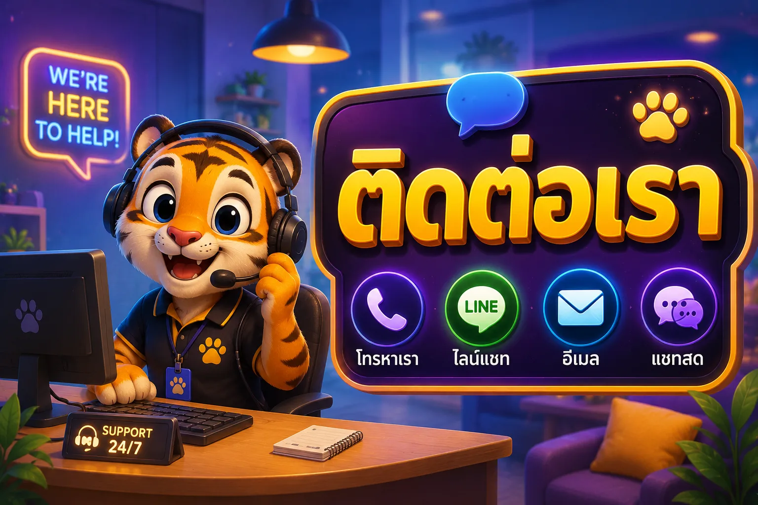 ติดต่อเรา