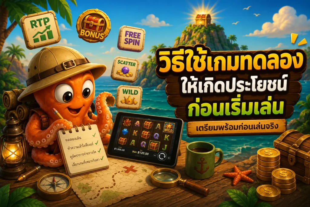 วิธีใช้เกมทดลองให้เกิดประโยชน์ก่อนเริ่มเล่น